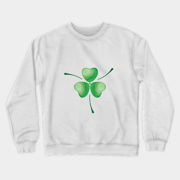 Baloon Irish Heart Crewneck Sweatshirt by HozDes